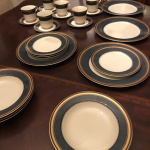 Mikasa "Imperial Lapis" fine porcelain